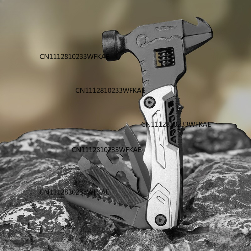Multi Tool Plier - Herramienta multifunción para exteriores: llave inglesa,