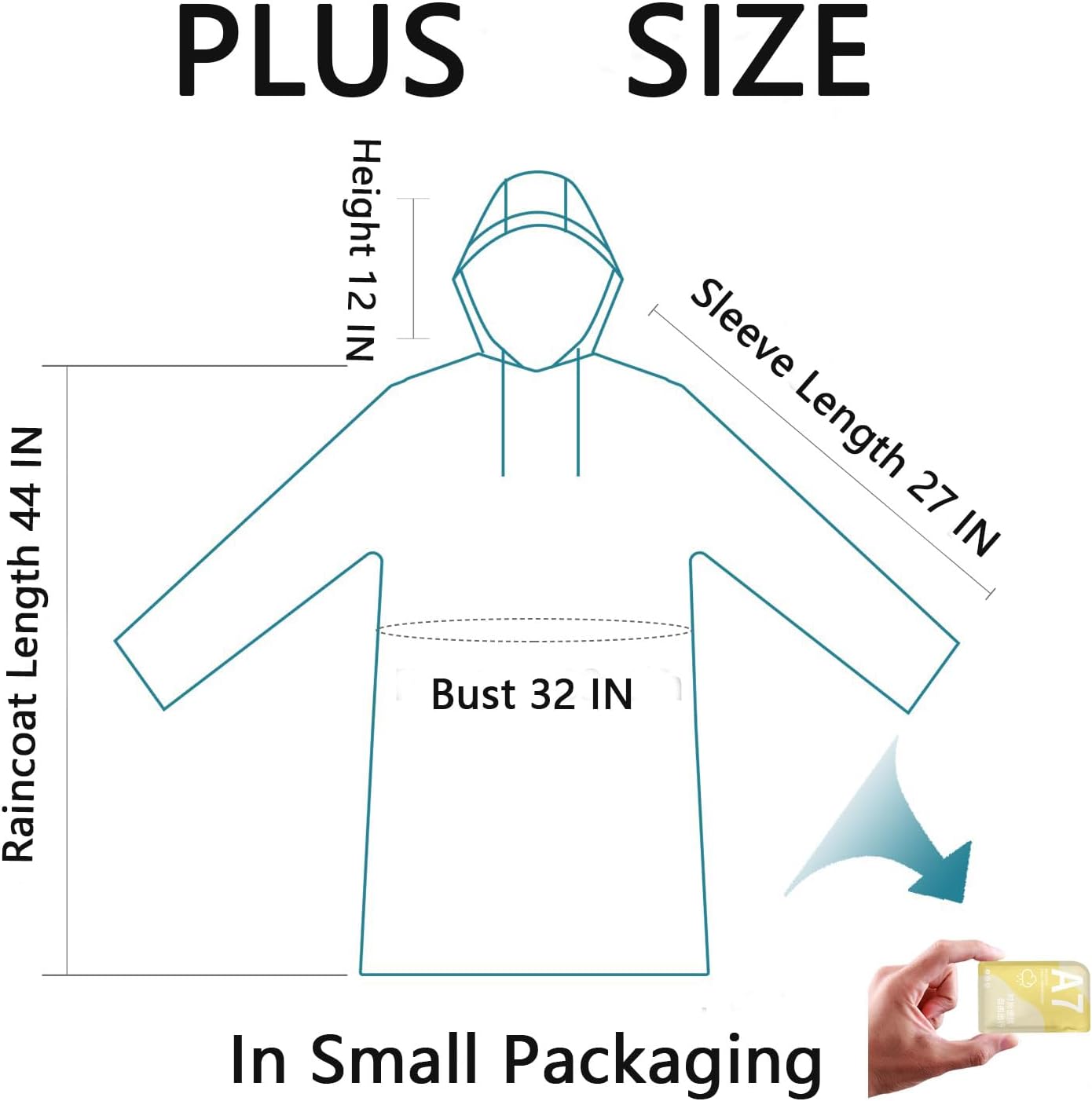 Poncho Impermeable Desechable  - Emergency Poncho Rain reseña y precio