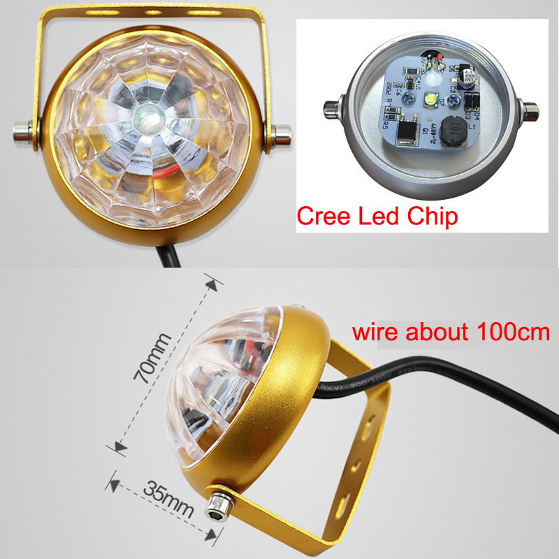 Luz LED Universal para chasis, - Sos Light Strobe reseña y precio