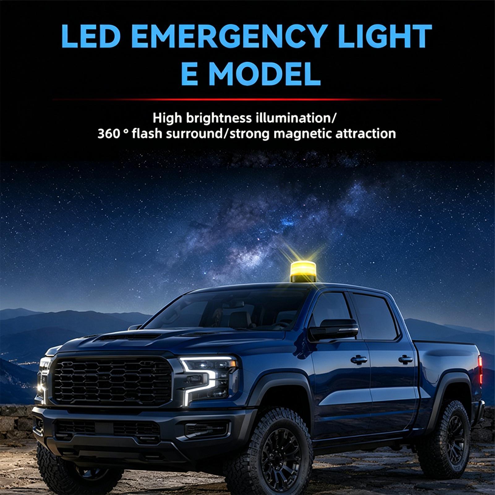 Luz de baliza LED ámbar interm - Sos Light Strobe reseña y precio