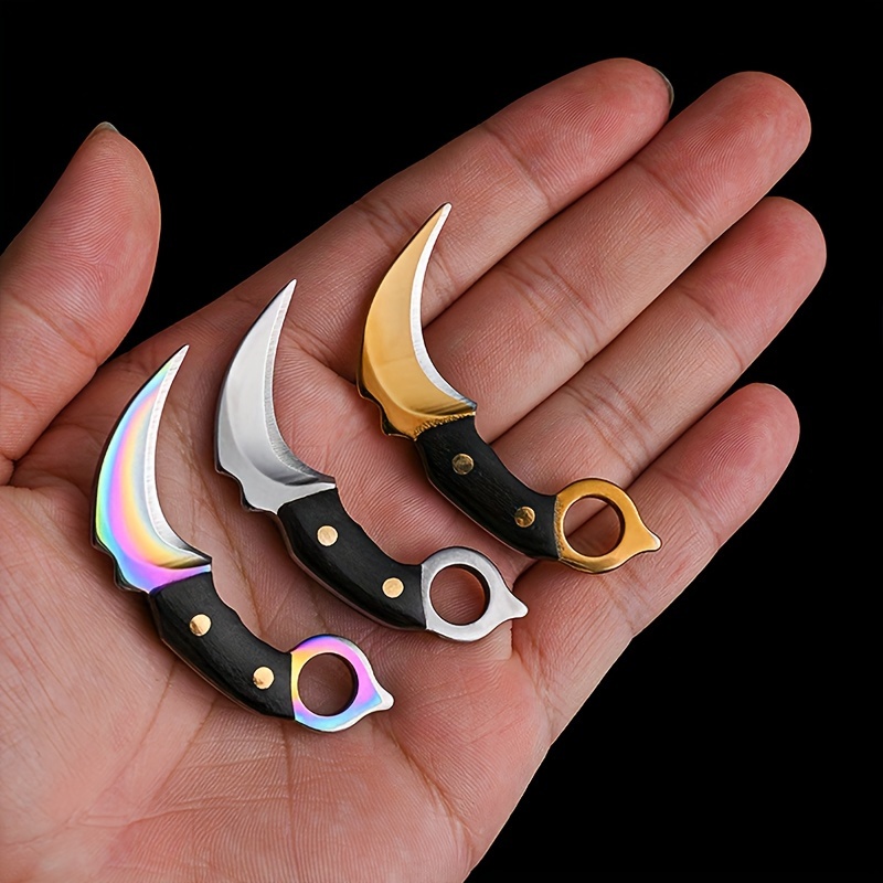 Mini cuchillo llavero cuchillo - Bushcraft Knife Fixed reseña y precio