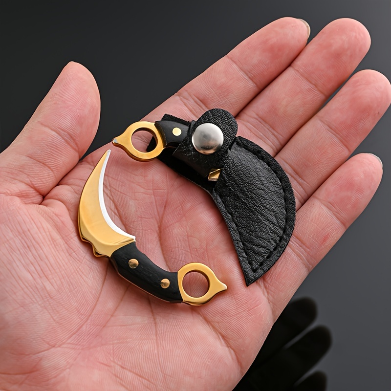 Mini cuchillo llavero cuchillo - Bushcraft Knife Fixed reseña y precio