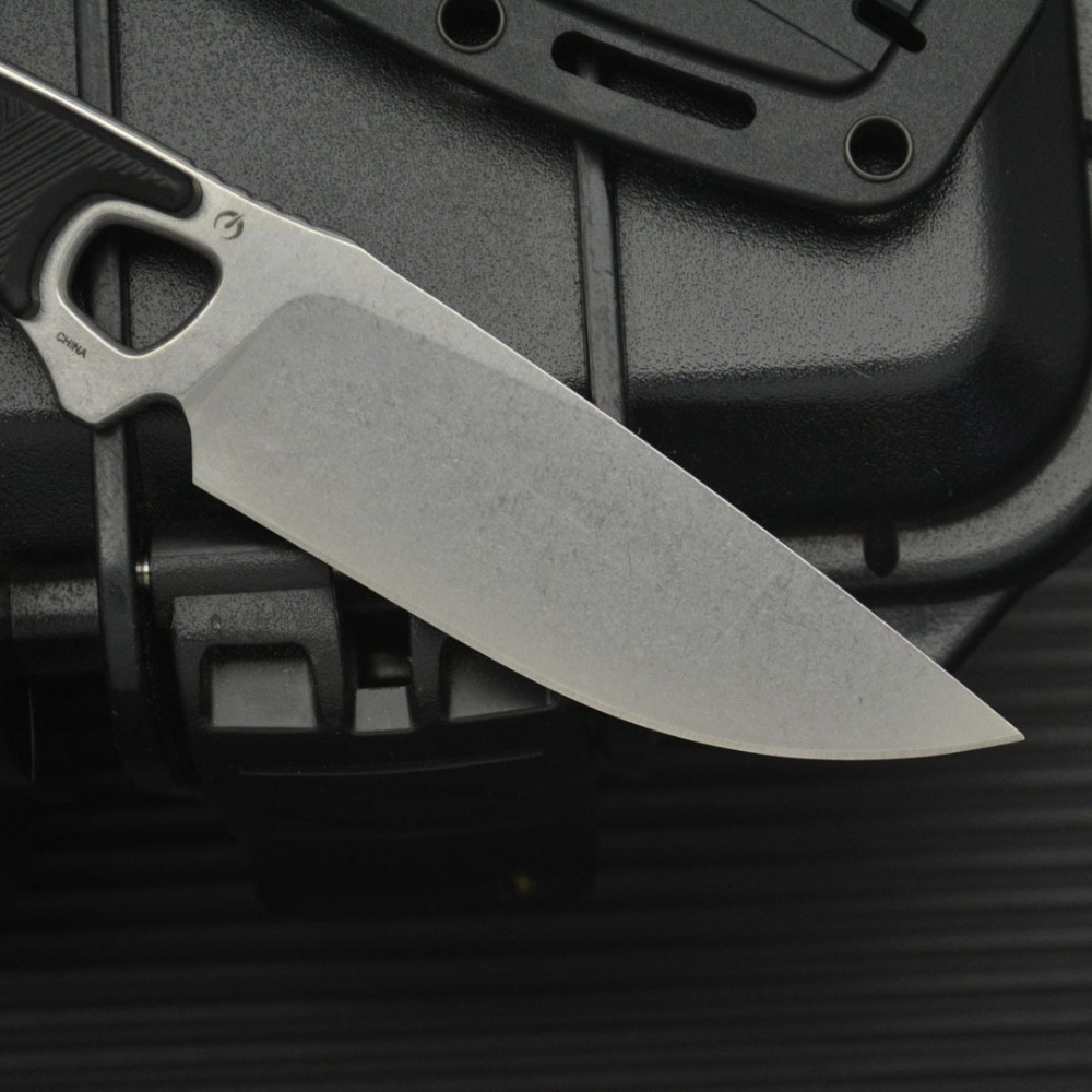 Cuchillo recto 2048 EDC, mango - Bushcraft Knife Fixed reseña y precio