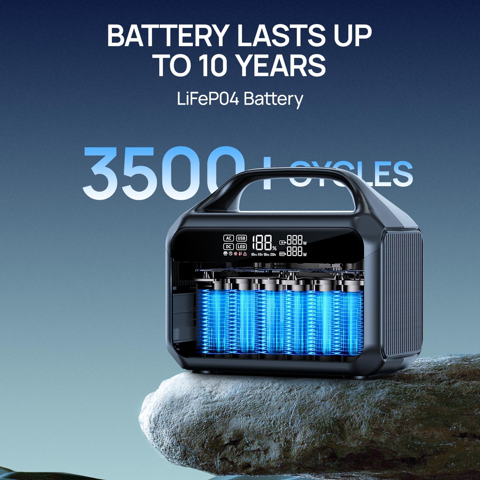 Estación de Energía Portátil D - Solar Emergency Charger reseña y precio